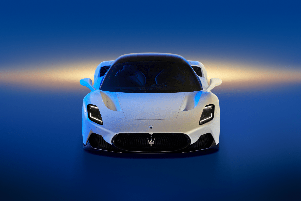 maserati mc20 supercar front