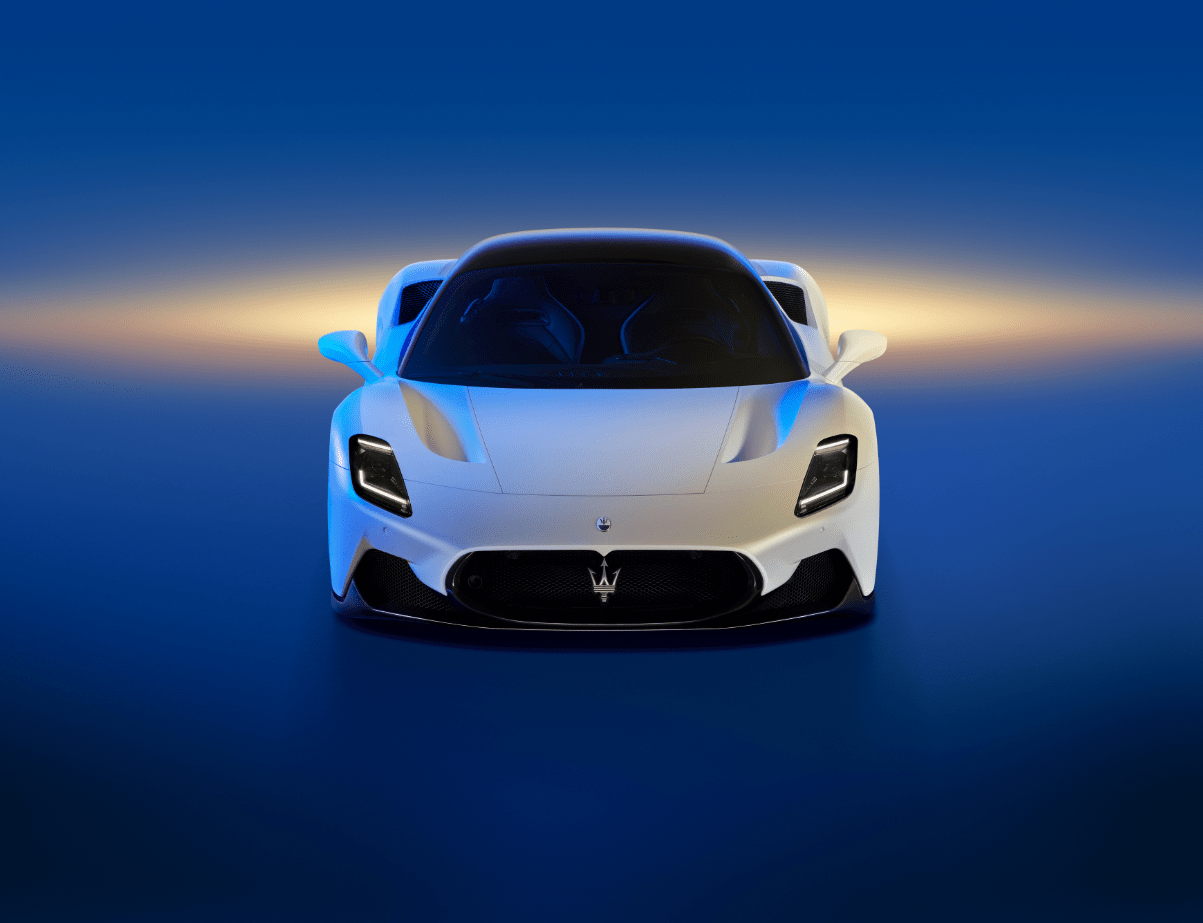 maserati mc20 supercar front