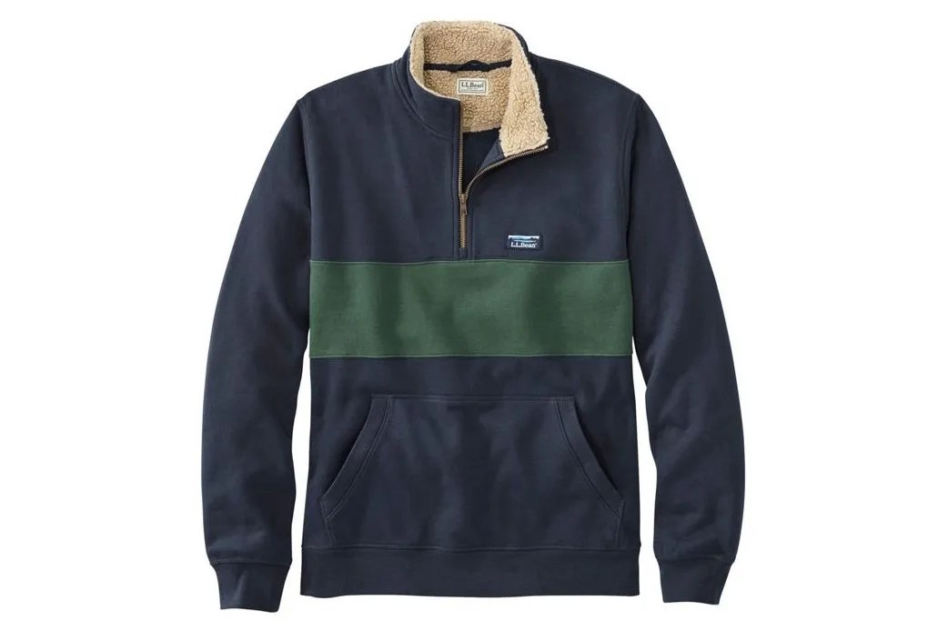 navy sweatshirt