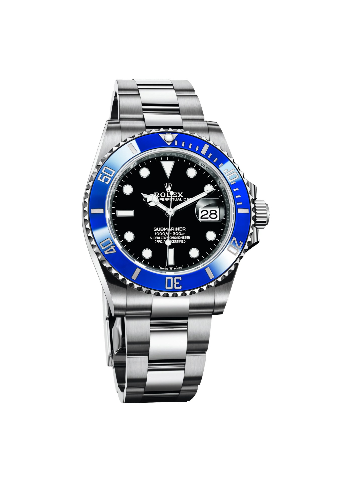 2020 rolex submariner in white gold