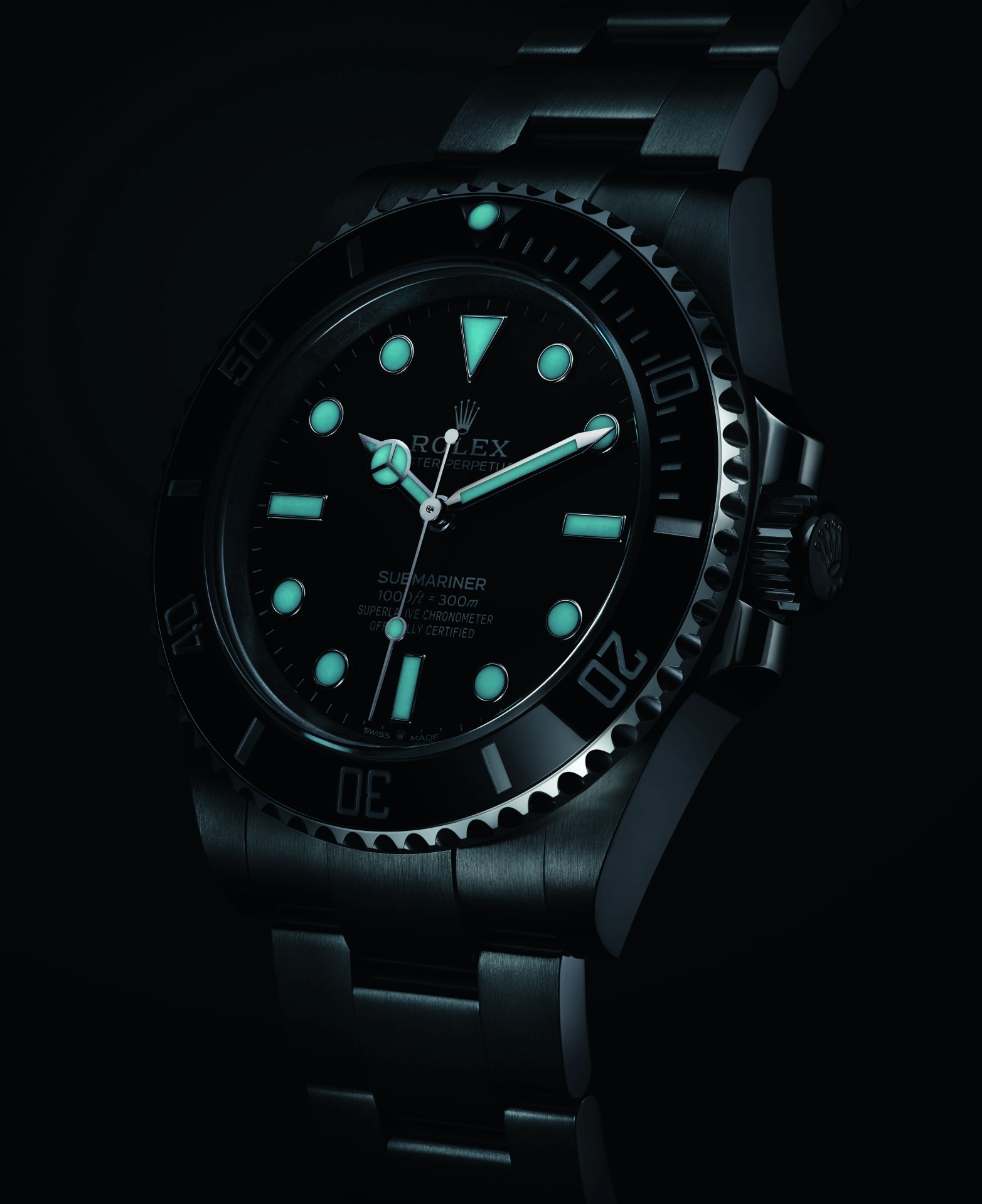 new submariner glowing