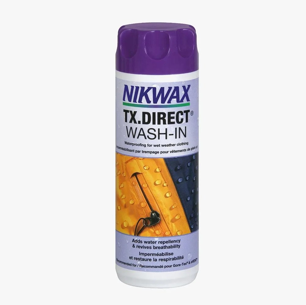 a bottle of waterproofing detergent