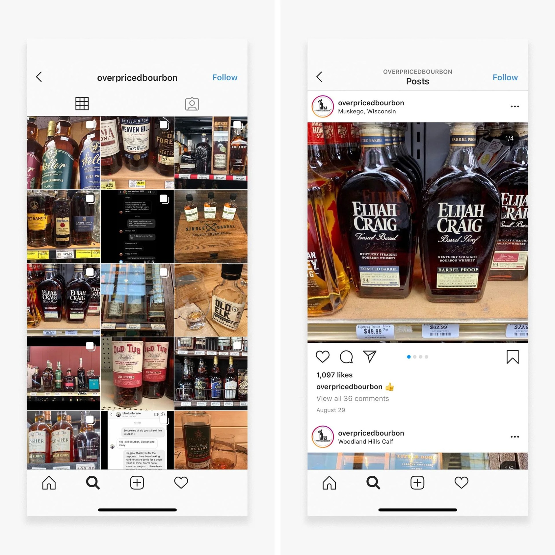 whisky accounts to follow on instagram