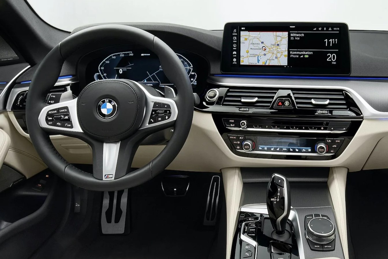 bmw 5 series interior