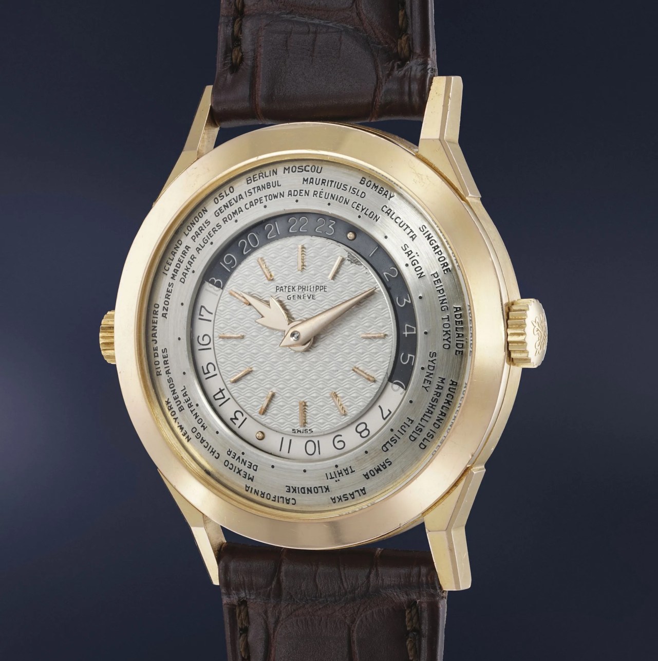 patek philippe 25231 world timer lead