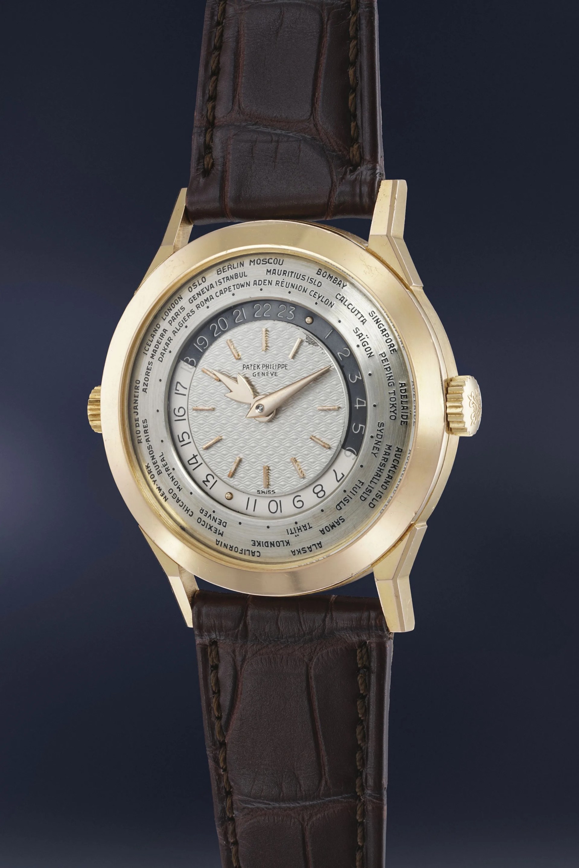 patek philippe 25231 world timer lead