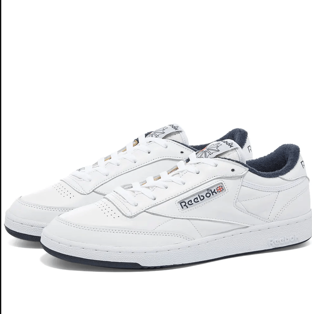 white sneakers