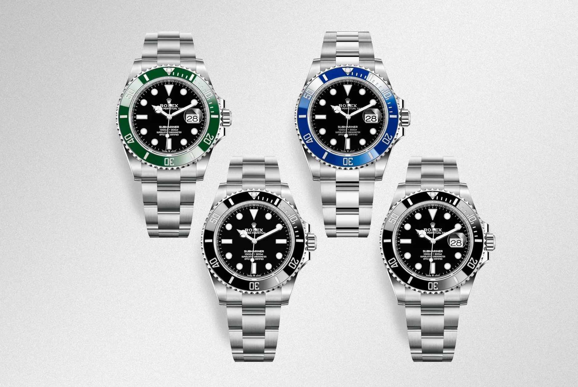 rolex submariner 2020 lineup