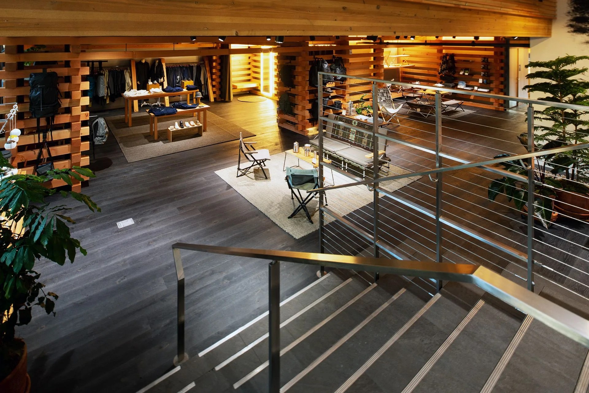 snow peak flagship lower level