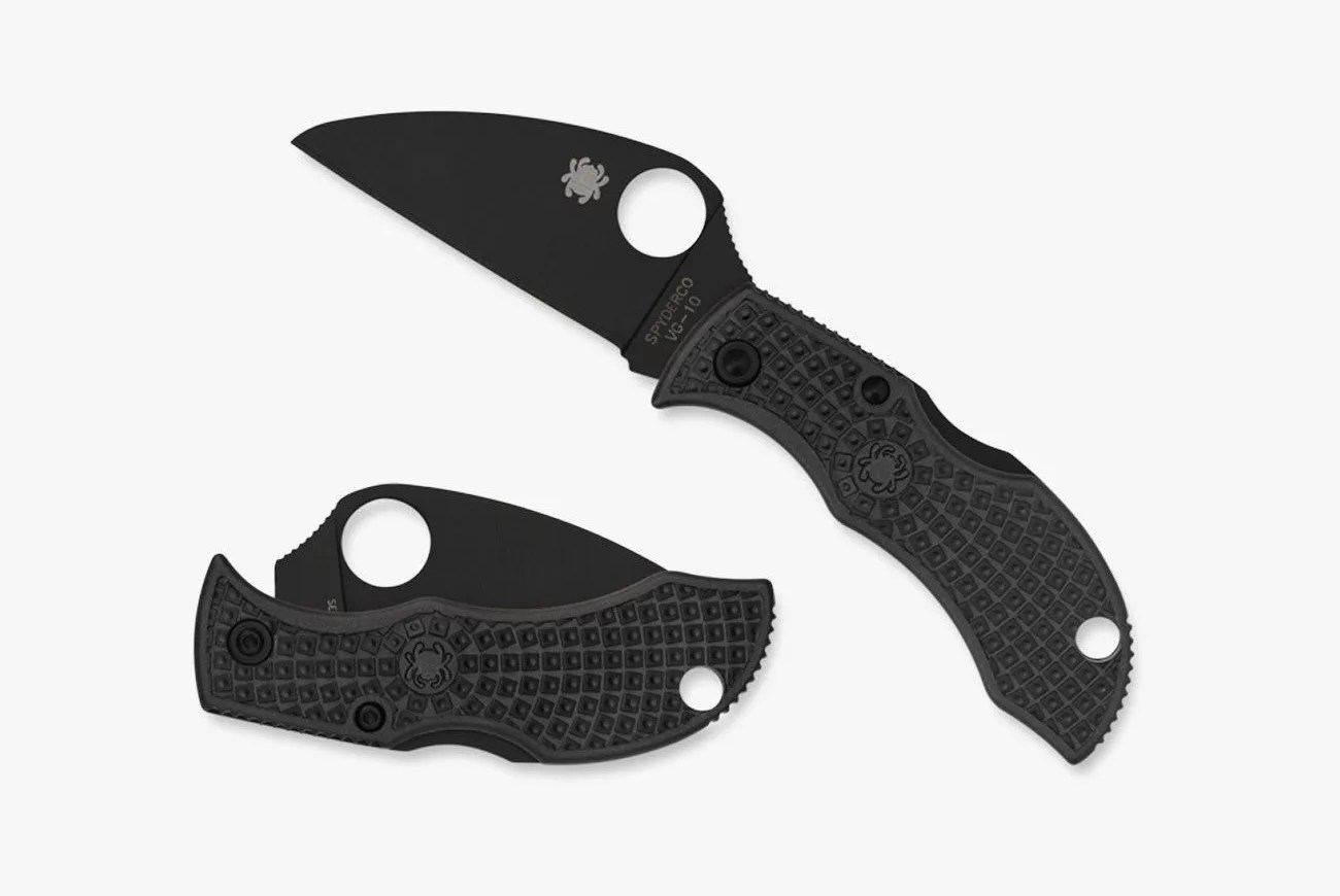a black pocket knife