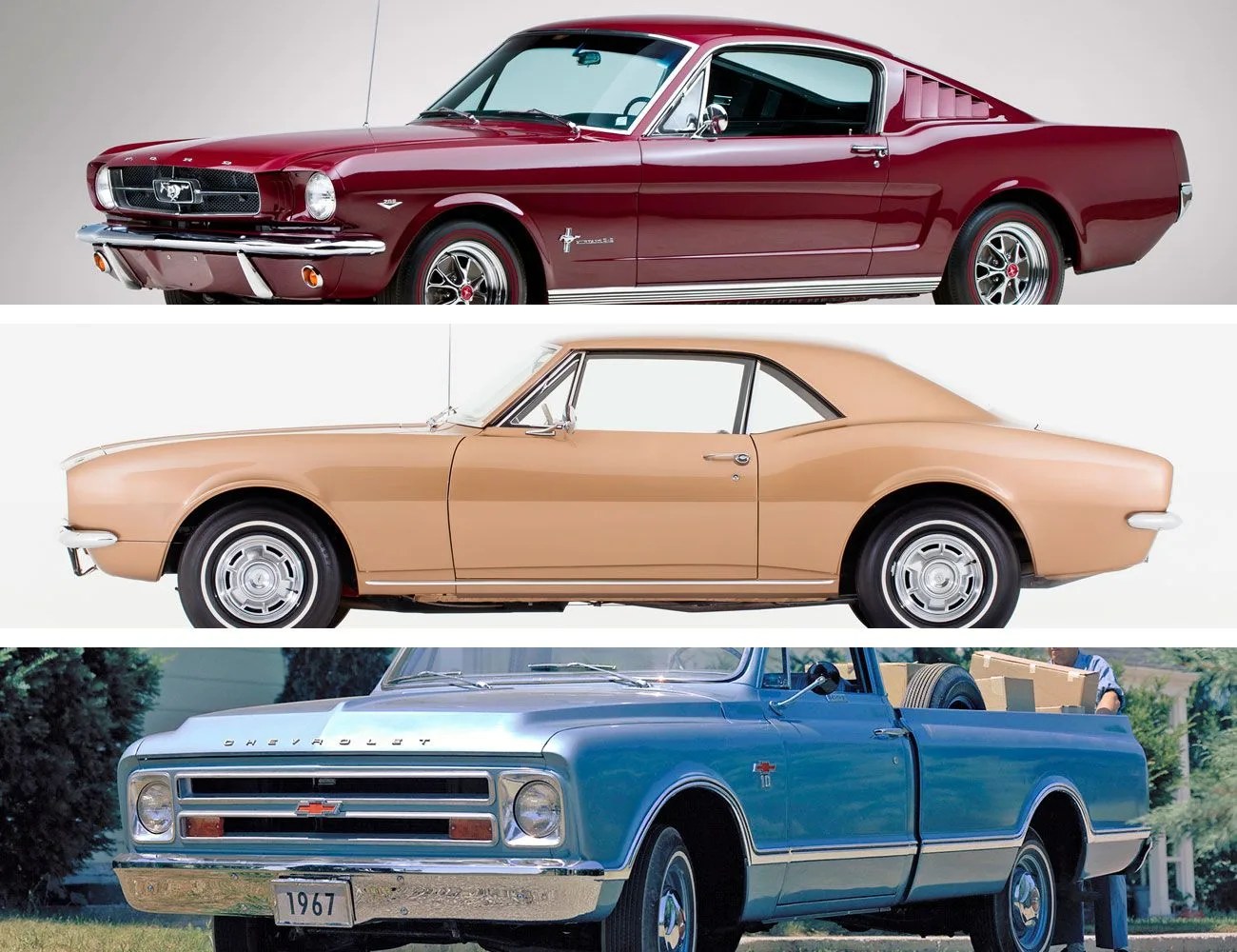 mustang camaro c 10