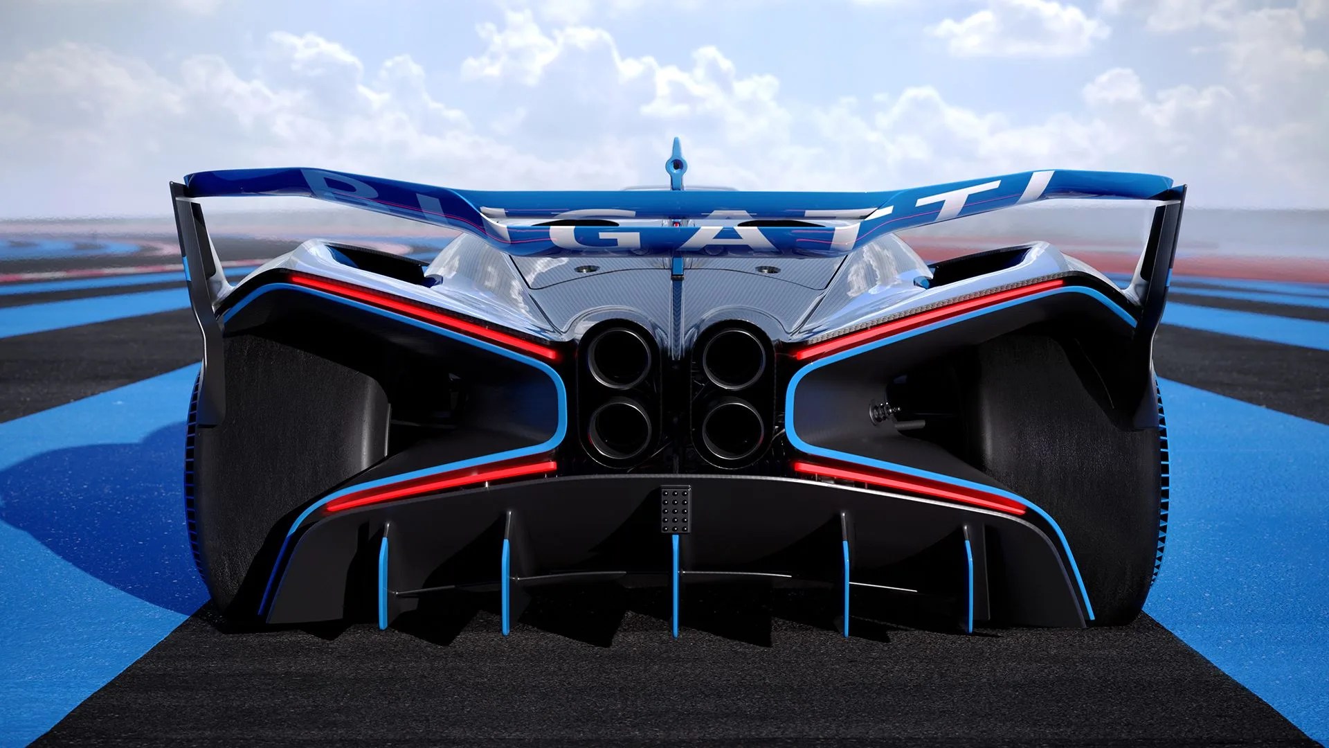 bugatti bolide rear