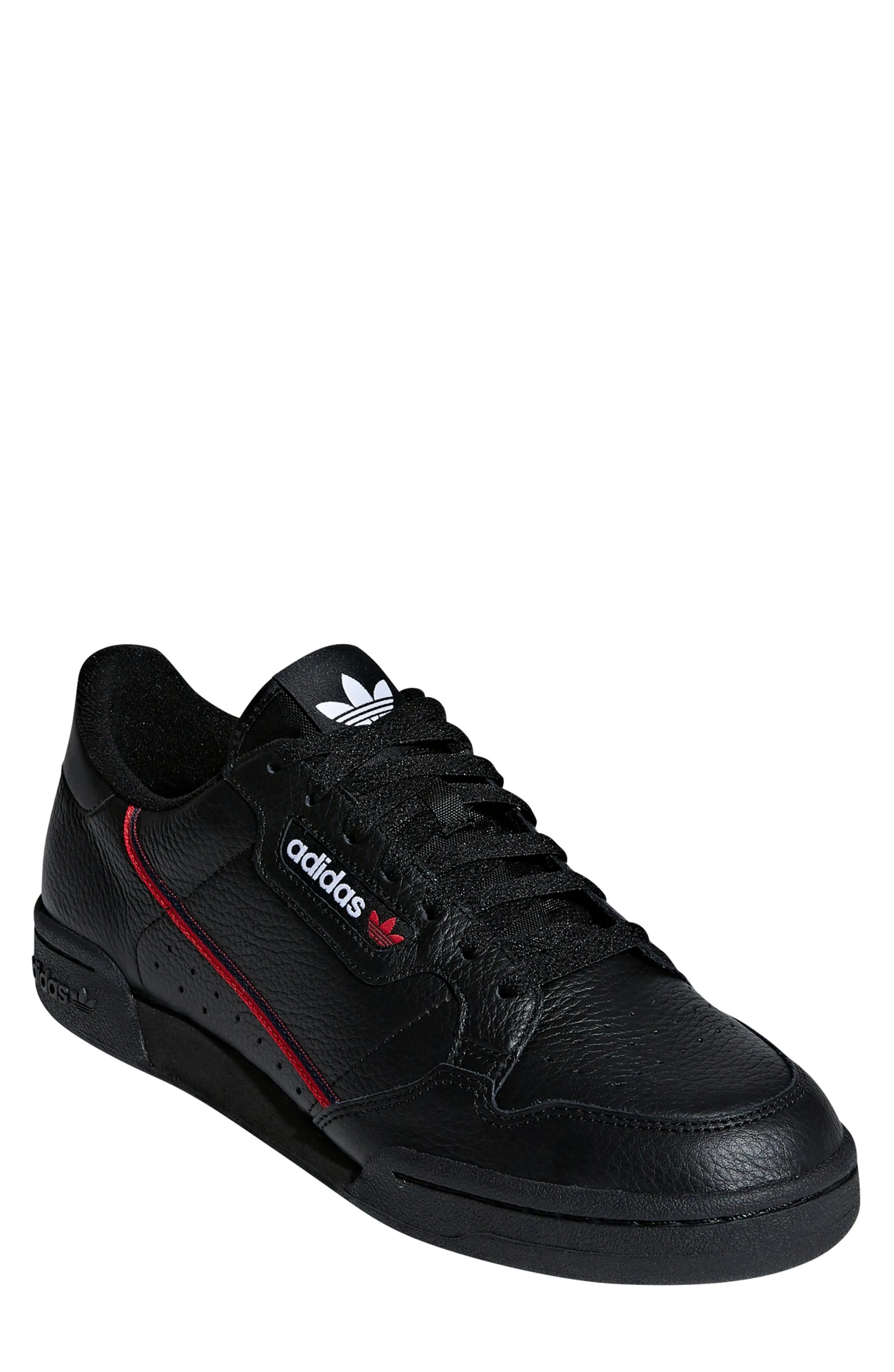 A black sneaker