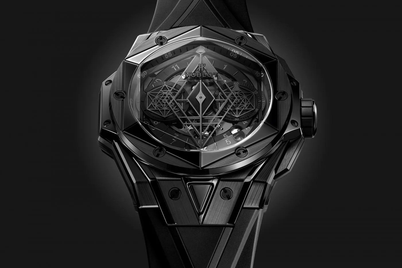 hublot sang bleu ii all black