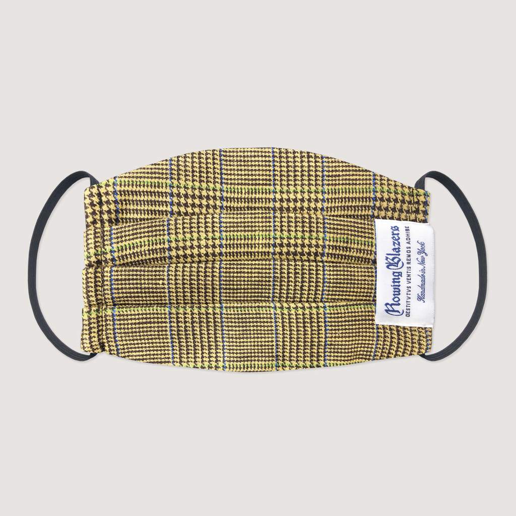 plaid face mask