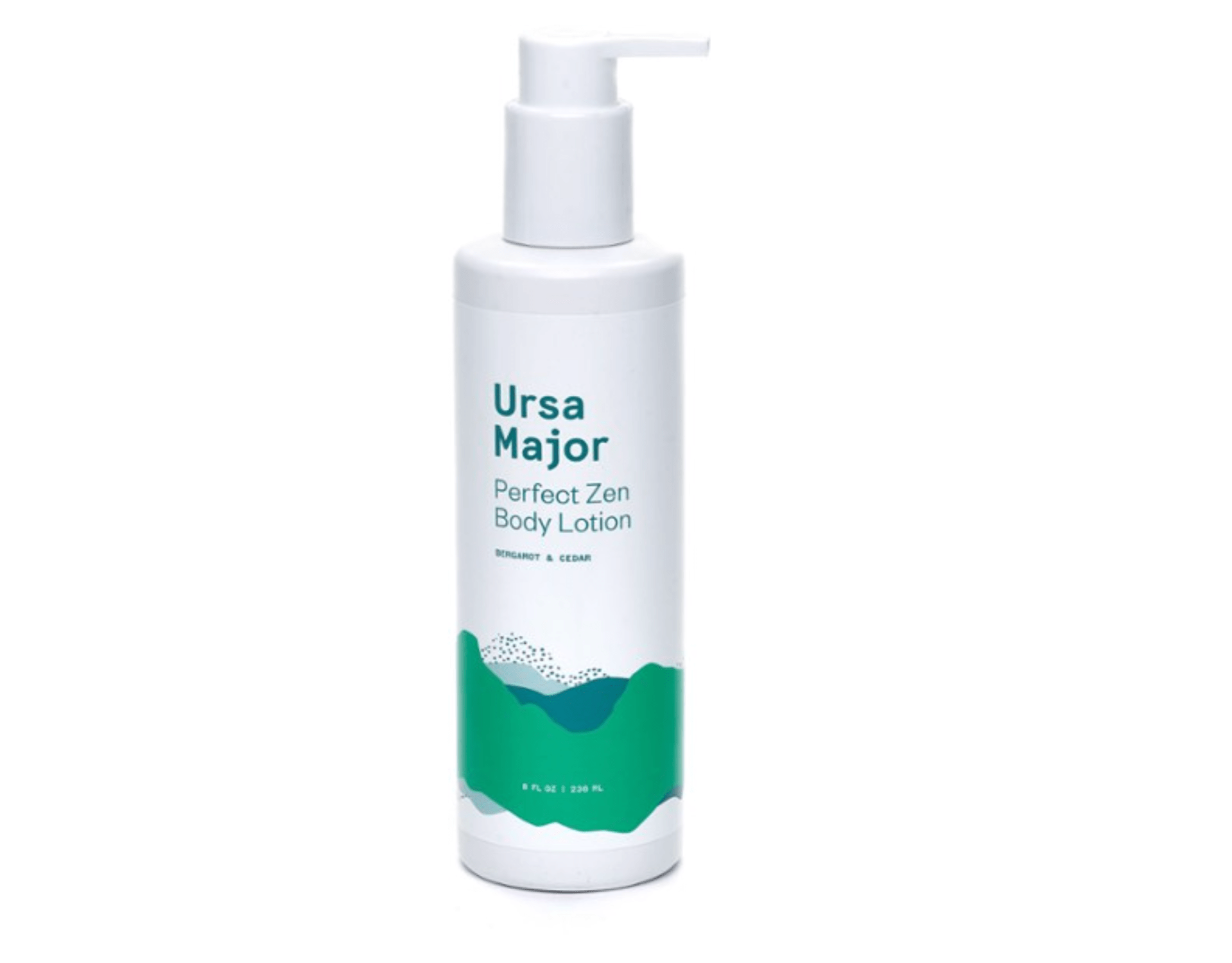 A bottle of body lotion