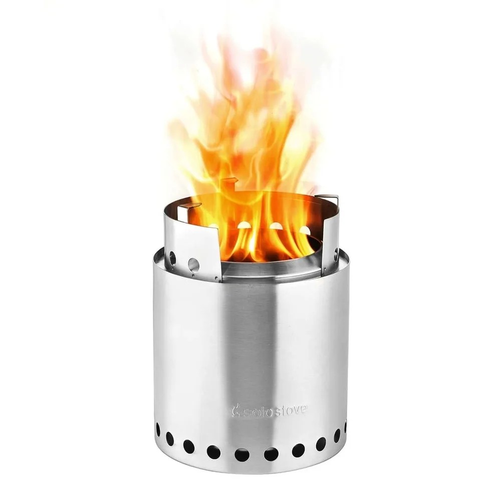 A camping stove