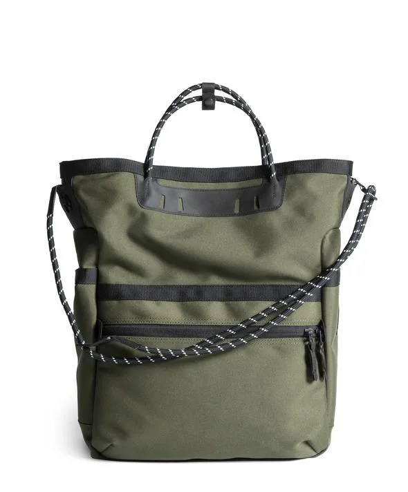 green tote bag