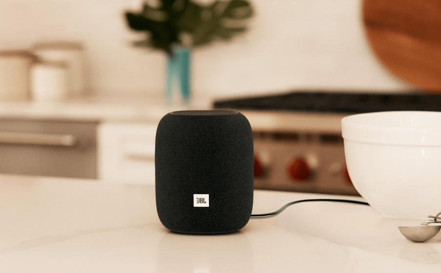 A portable smart speaker