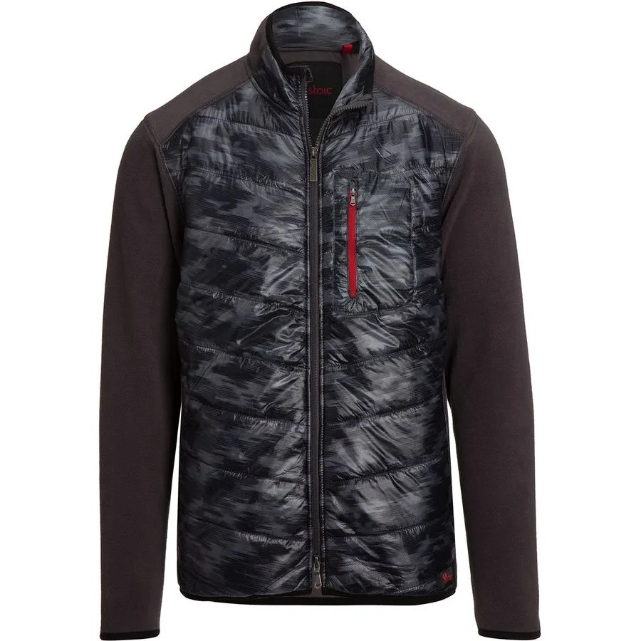 A gray and black jacket