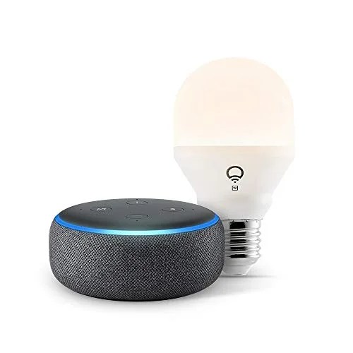 Echo Dot with Lifx Smart Bulb