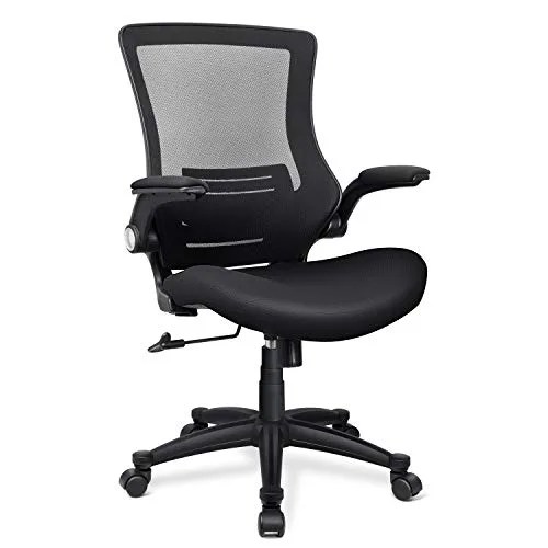 black mesh office chair