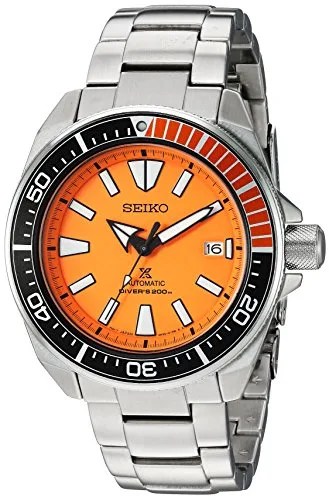 Seiko Men's SRPC07 Prospex Analog Display Automatic Self Wind Silver Watch