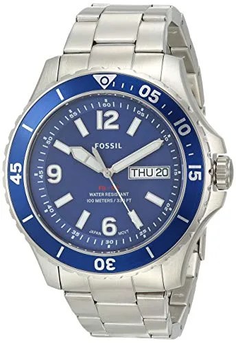 Fossil Men's FB-02 Quartz Stainless Three-Hand Watch