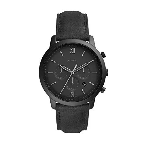 Fossil Men's Neutra Chrono Quartz Leather Chronograph Watch