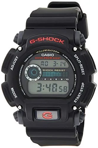 Casio G-Shock Quartz Watch with Resin Strap, Black, 25 (Model: DW9052-1V)