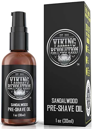 pre shave oil for men   best shaving oil with sandalwood for safety razor, straight razor   for the smoothest, irritation free shave