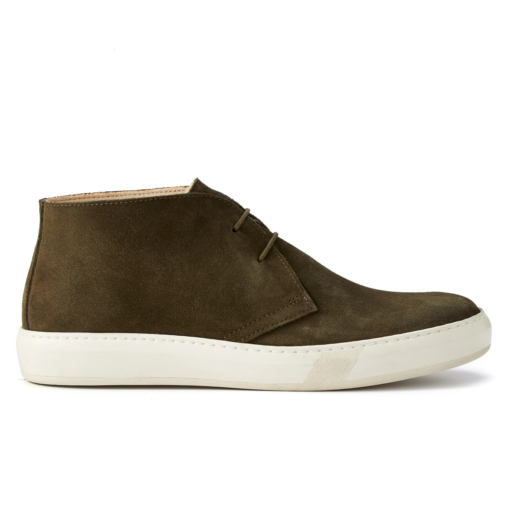 A suede chukka sneaker