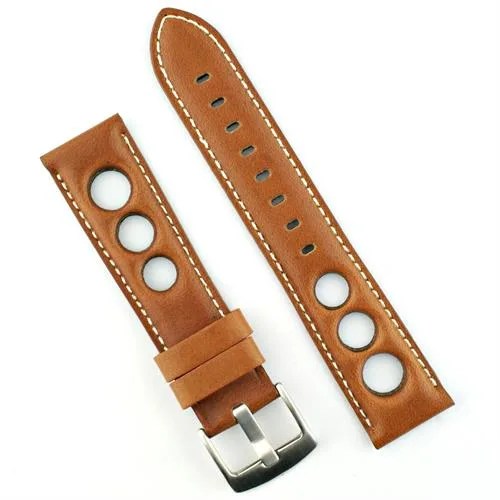 leather rally watch strap
