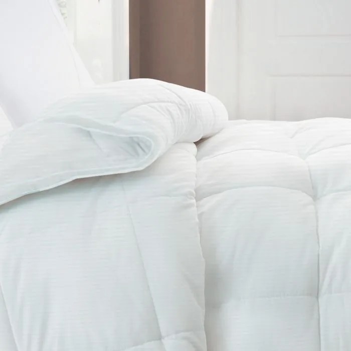 comforter on bed