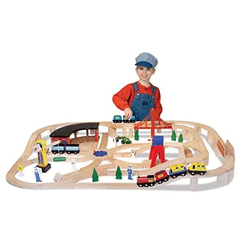 Melissa & Doug Railroad Set