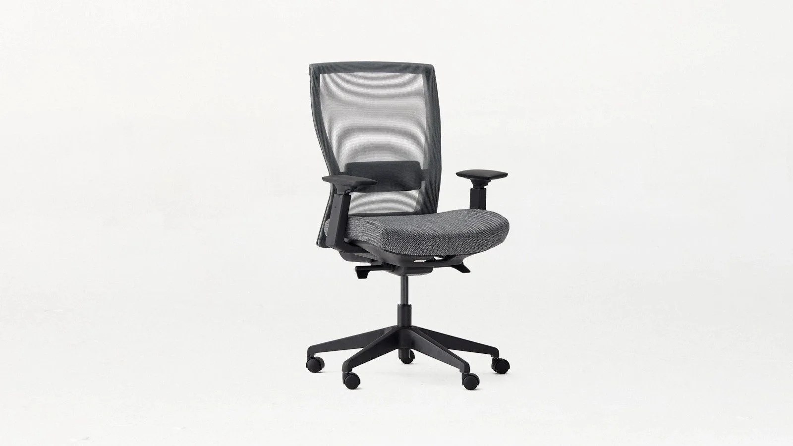 grey office chair