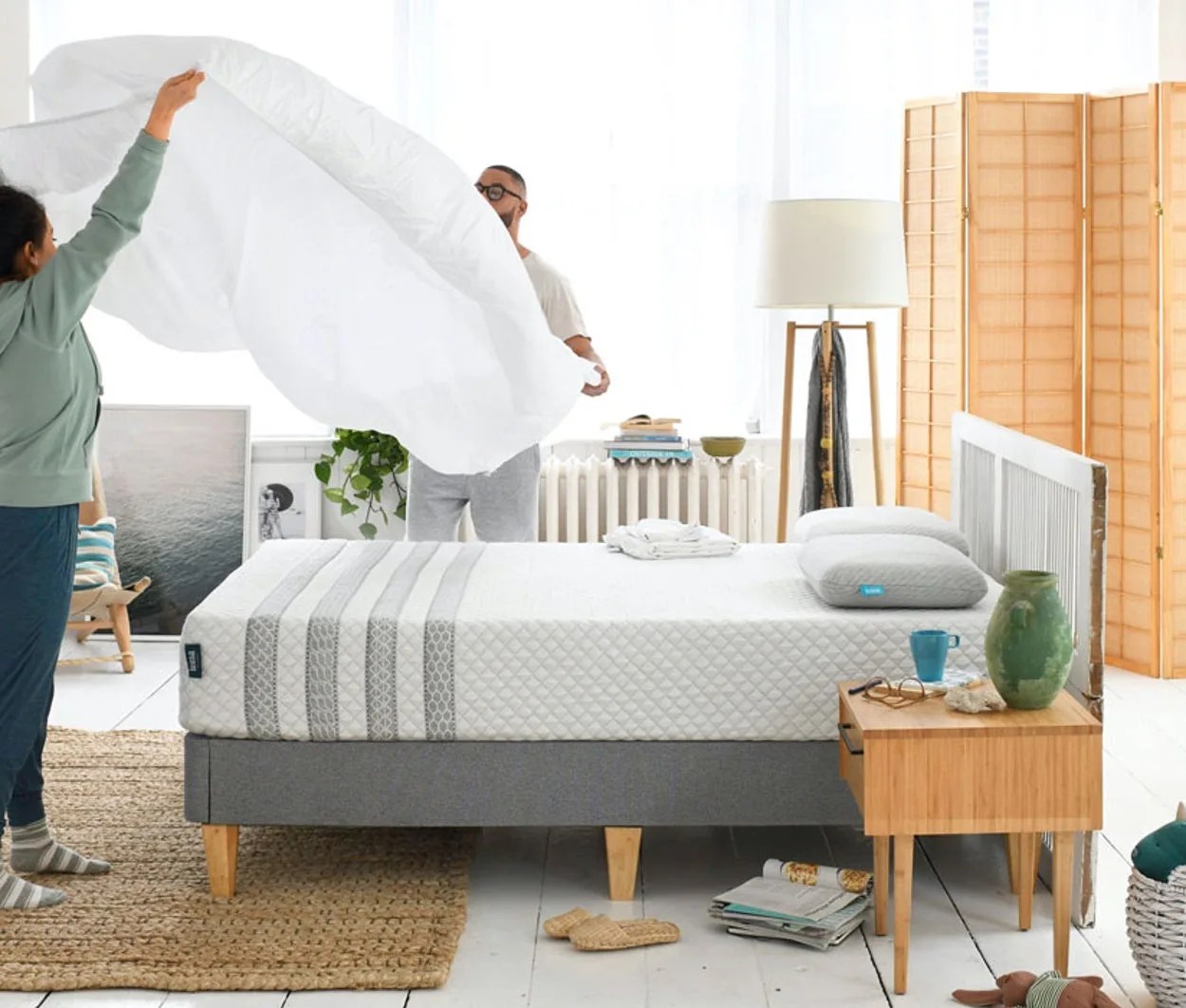 A bed