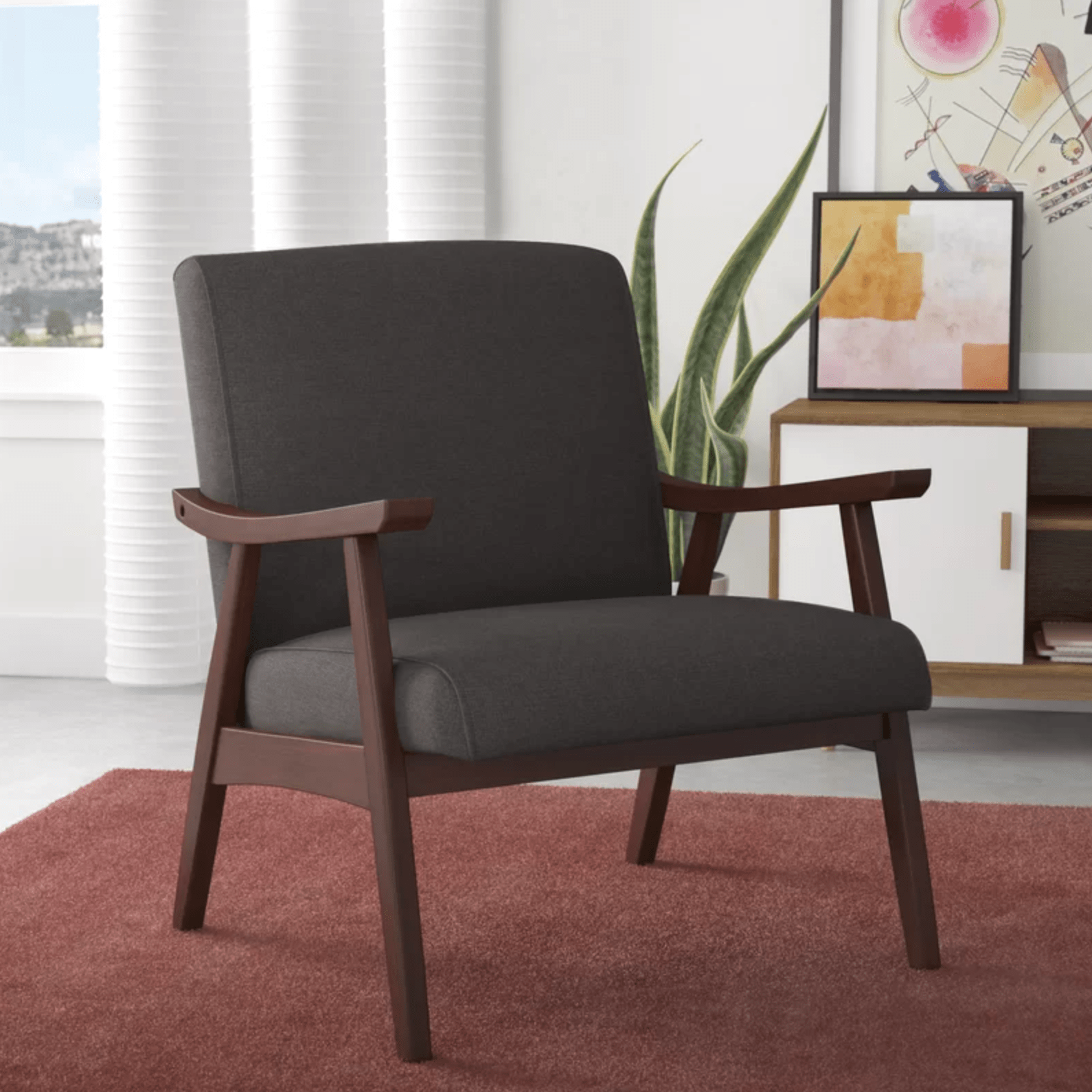 A lounge chair
