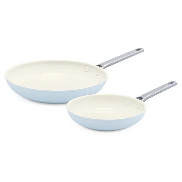 Two non-stick skillets