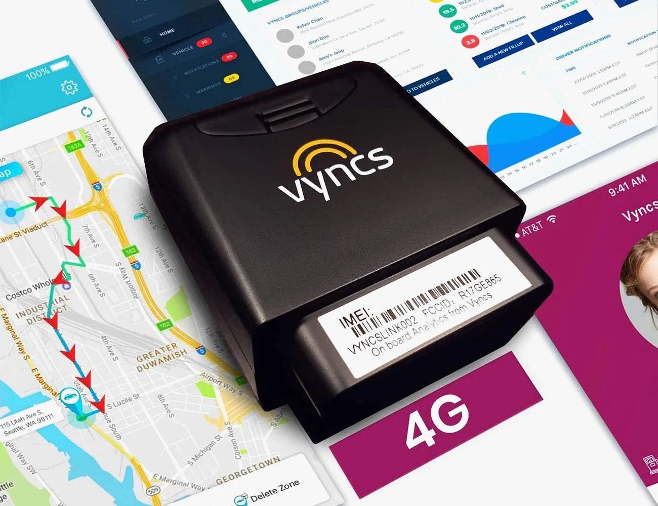 VyncsPro OBD Car Tracker