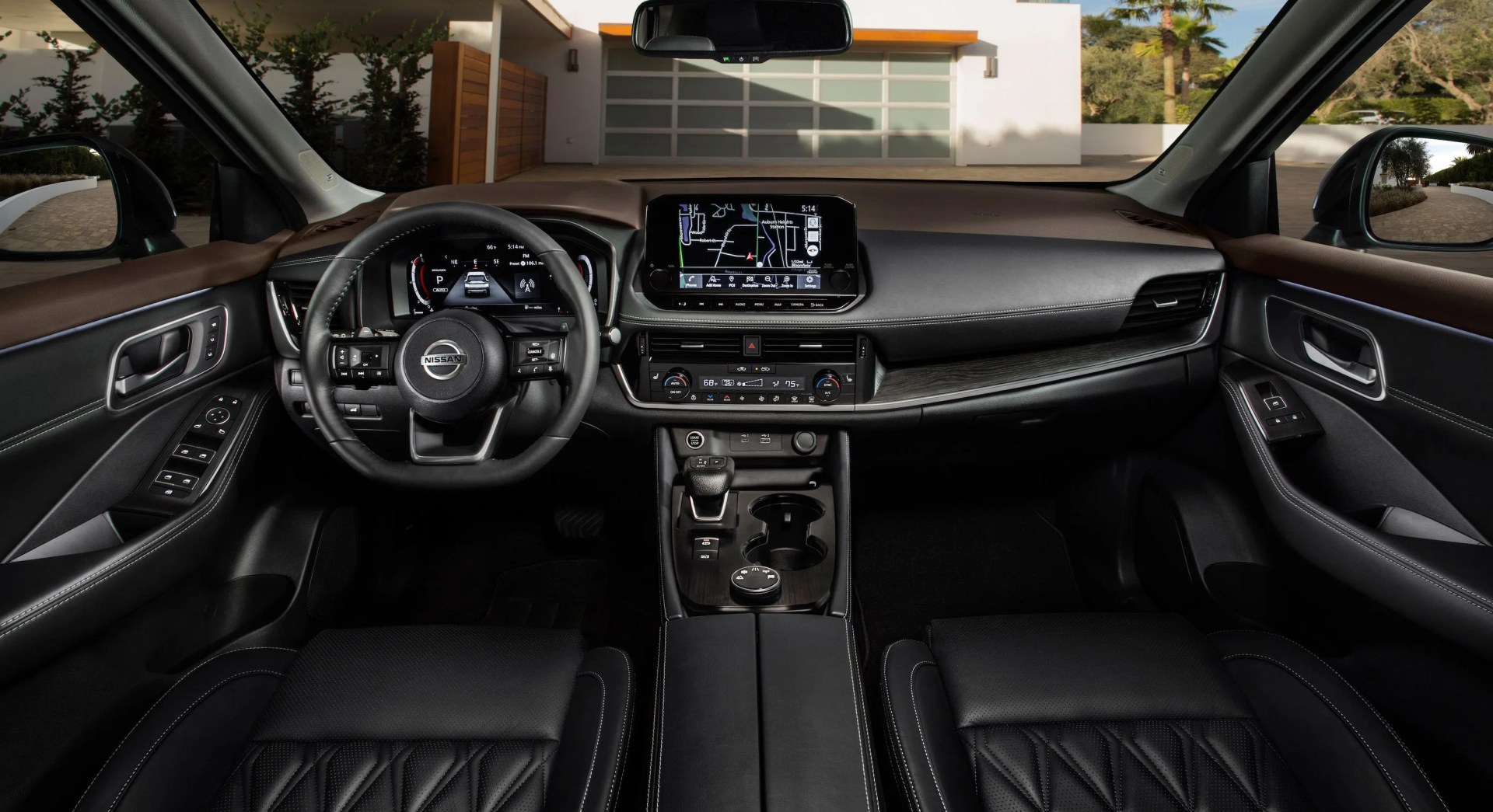 nissan rogue 2021 interior