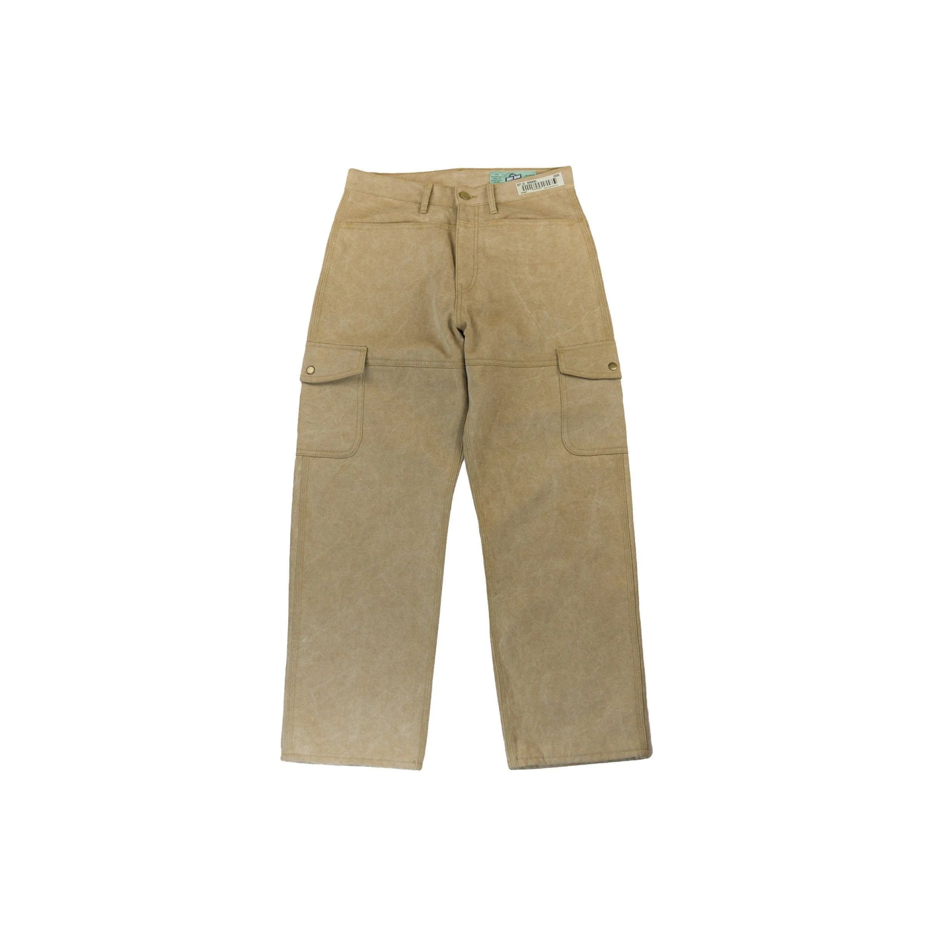 darryl brown tan khaki workwear carpenter pants