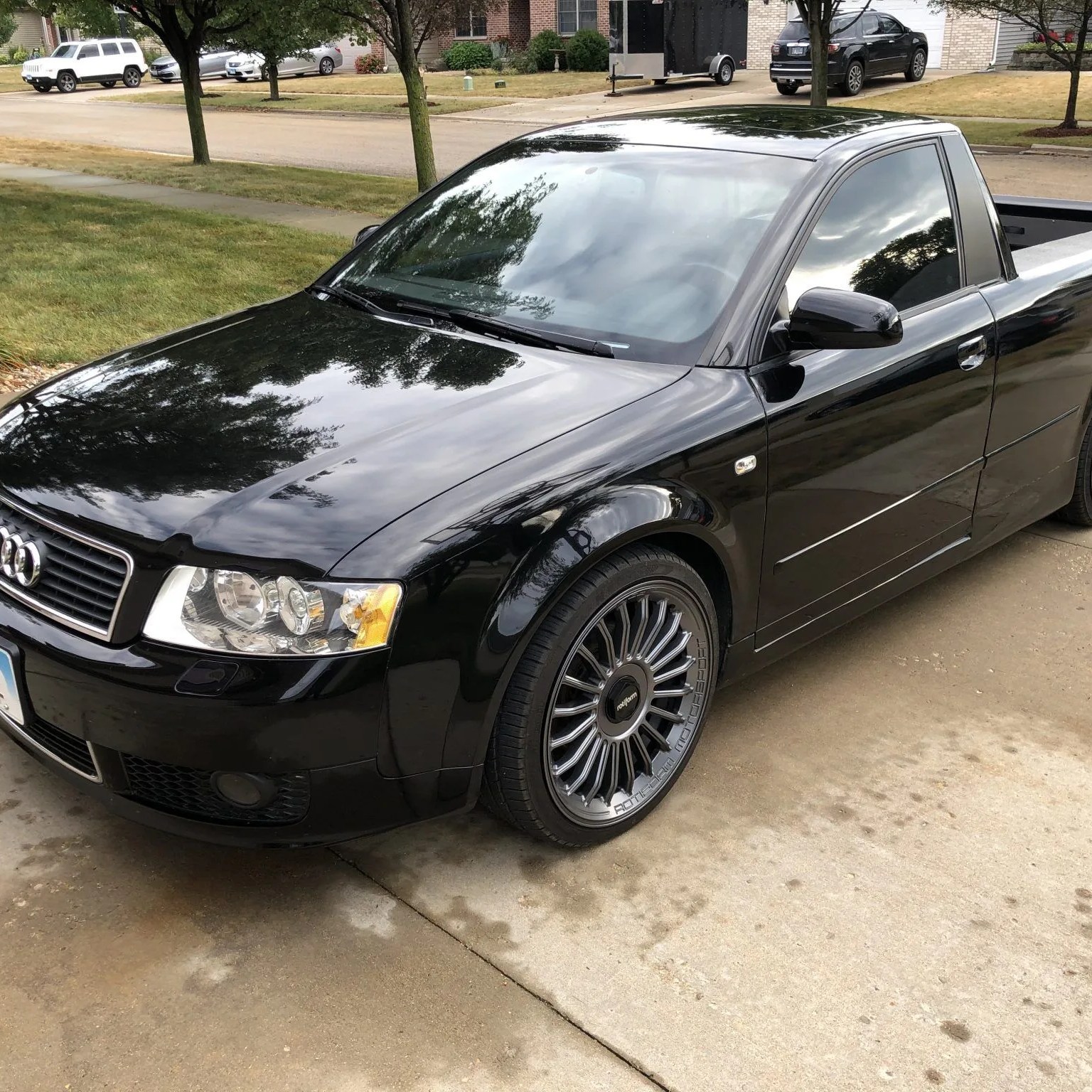 audi a4 ute conversion