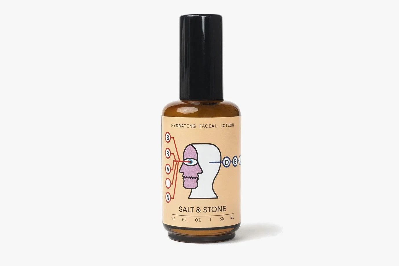 bottle of face oil