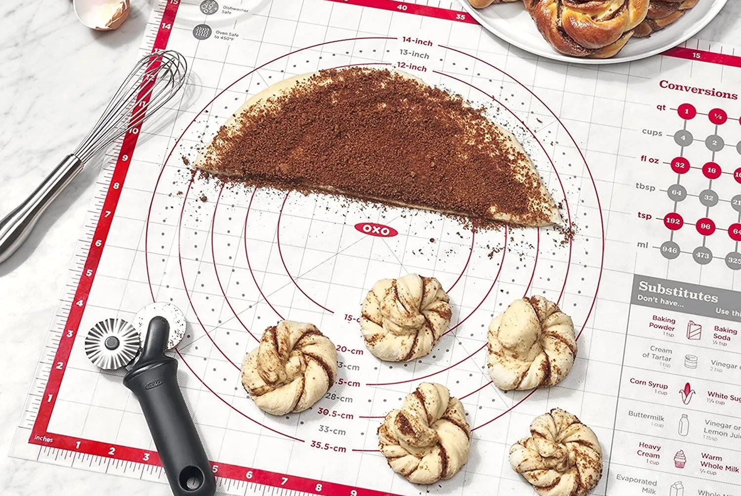 oxo bake mat