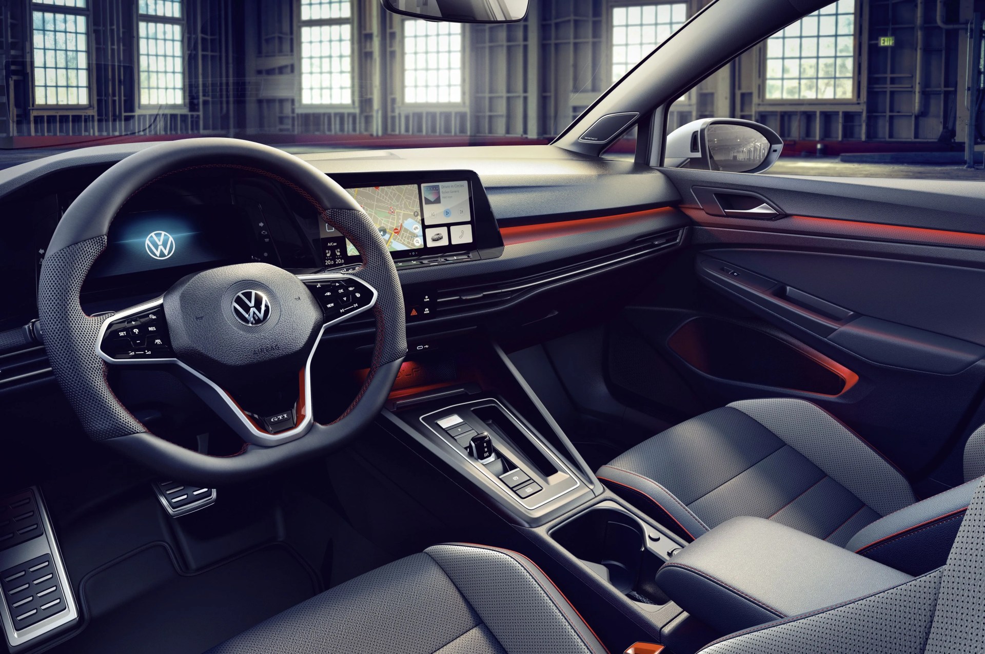 vw gti clubsport interior