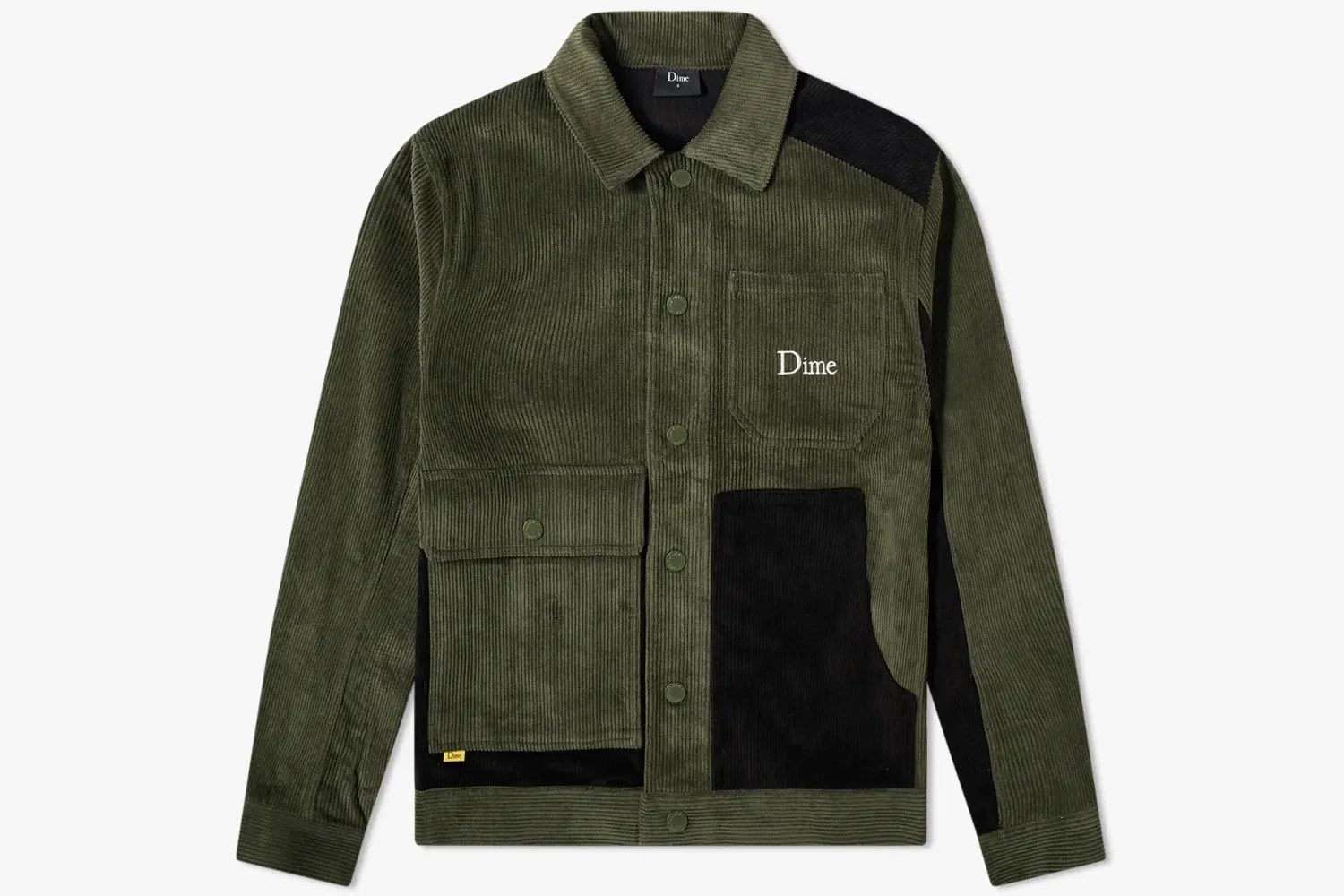 green corduroy jacket