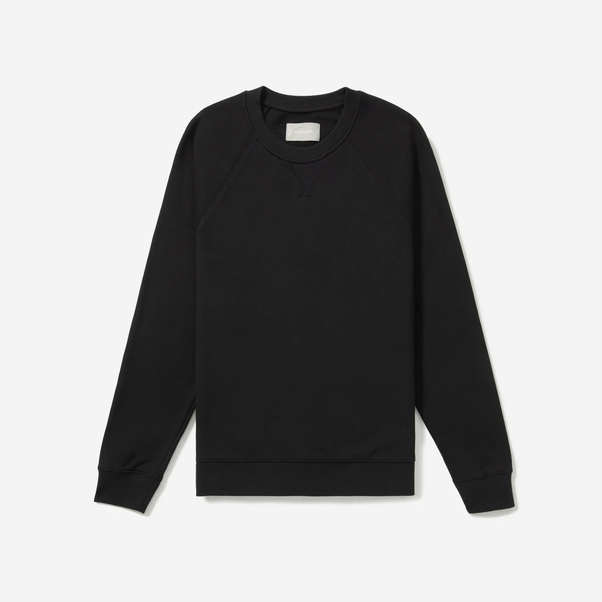 black sweatshirt