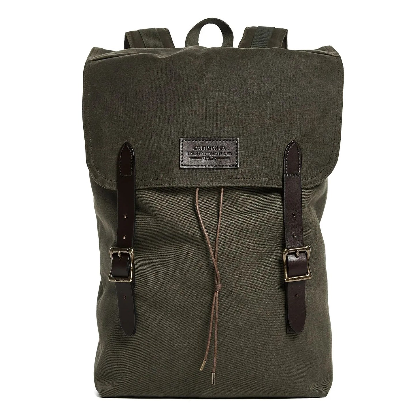 green backpack