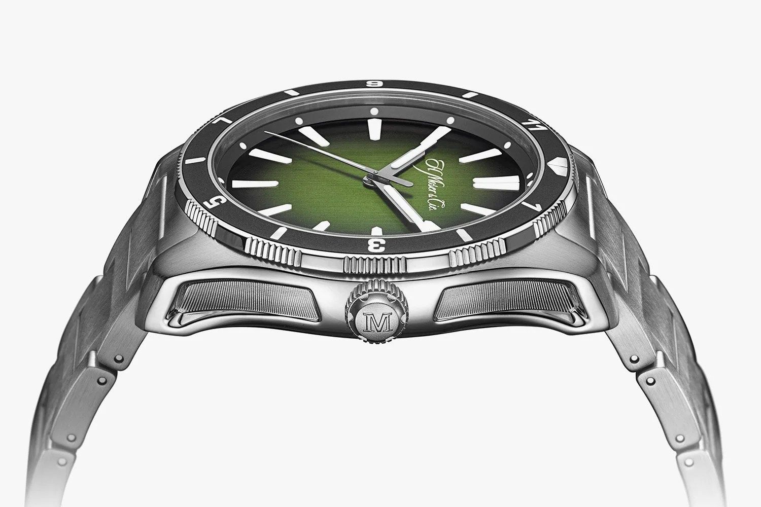 h moser cie pioneer center seconds x collective